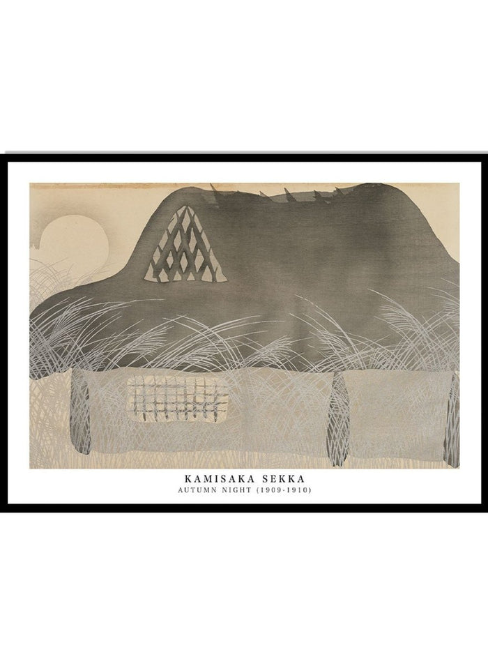 Kamisaka Sekka "Autumn Night" Art Print_Sugar & Canvas_Kamisaka Sekka