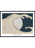 Kamisaka Sekka "Rising Waves" Art Print_Sugar & Canvas_Kamisaka Sekka