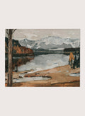 "Kampenwand VI" Art Print_Sugar & Canvas_Leo Putz