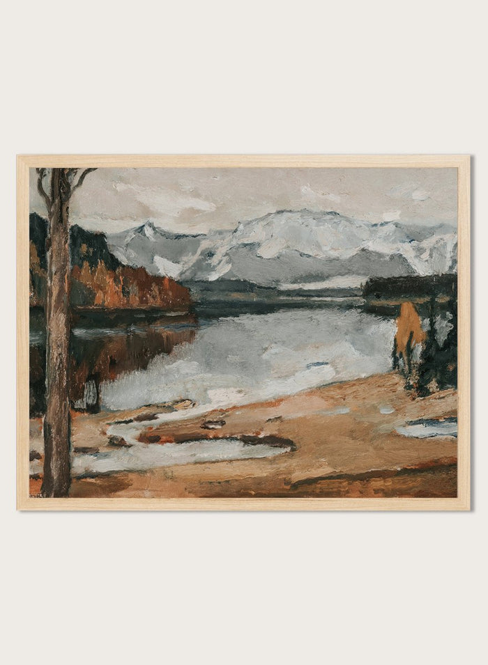 "Kampenwand VI" Art Print_Sugar & Canvas_Leo Putz