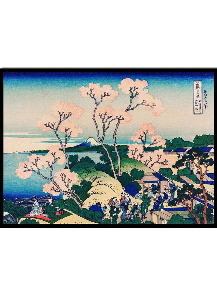 Katsushika Hokusai Goten-Yama Hill Shinagawa on the Tokaido Art Print_Sugar & Canvas_Katsushika Hokusai