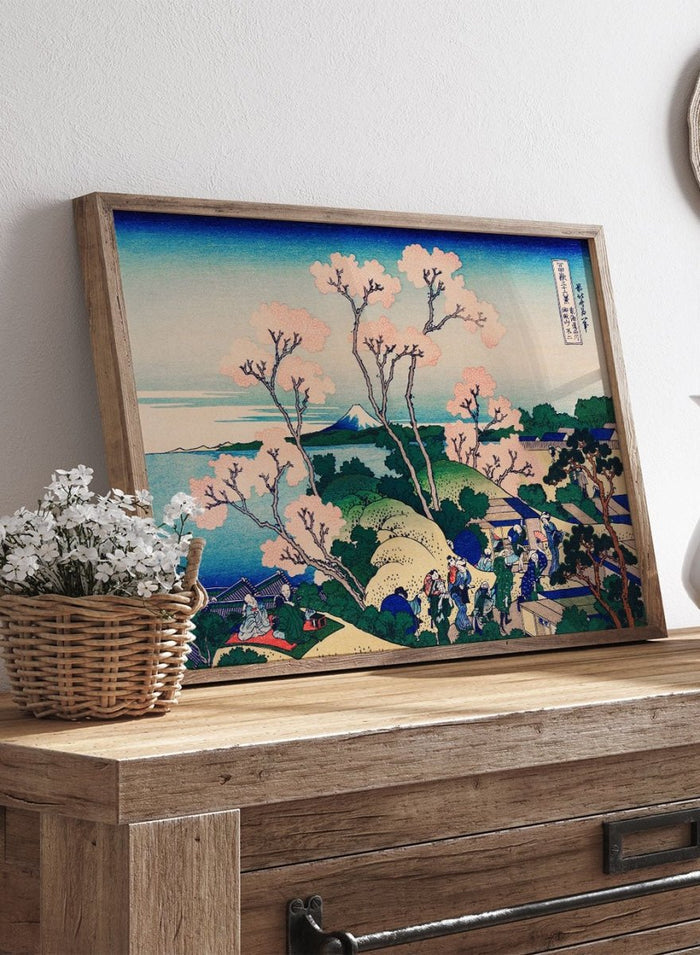 Katsushika Hokusai Goten-Yama Hill Shinagawa on the Tokaido Art Print_Sugar & Canvas_Katsushika Hokusai