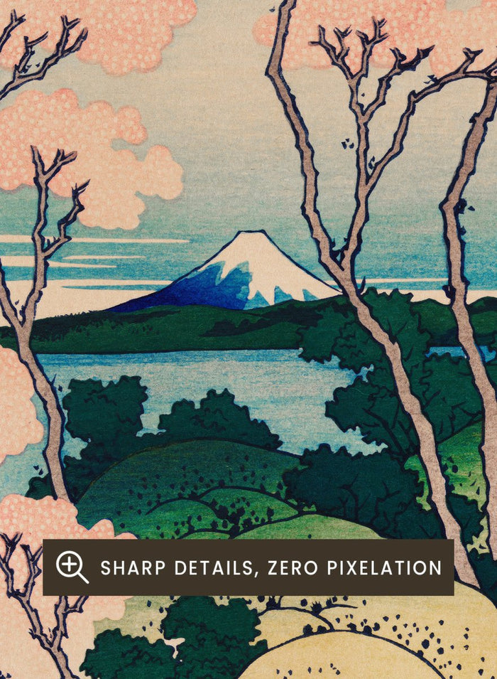 Katsushika Hokusai Goten-Yama Hill Shinagawa on the Tokaido Art Print_Sugar & Canvas_Katsushika Hokusai