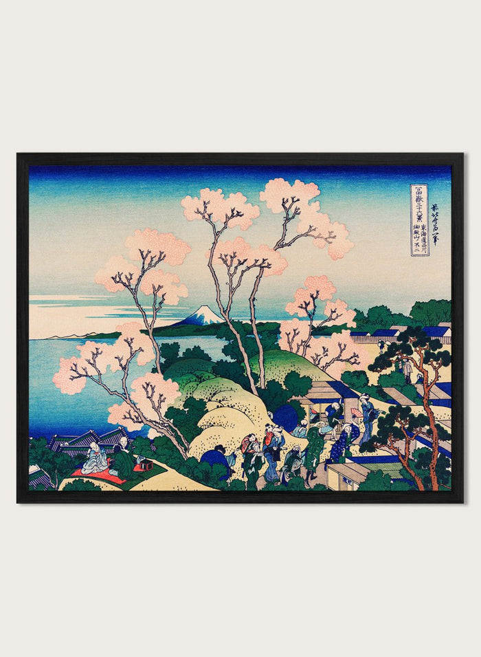 Katsushika Hokusai Goten-Yama Hill Shinagawa on the Tokaido Art Print_Sugar & Canvas_Katsushika Hokusai