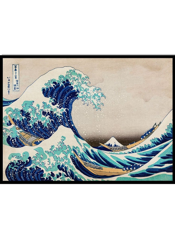 Katsushika Hokusai The Great Wave off Kanagawa Art Print_Sugar & Canvas_Katsushika Hokusai