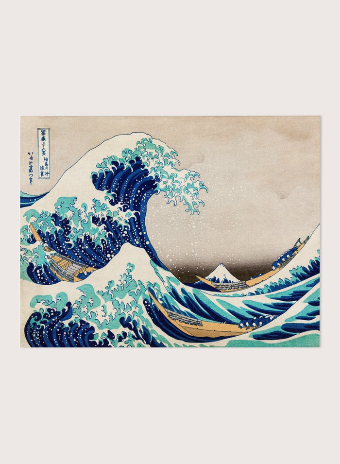 Katsushika Hokusai The Great Wave off Kanagawa Art Print_Sugar & Canvas_Katsushika Hokusai