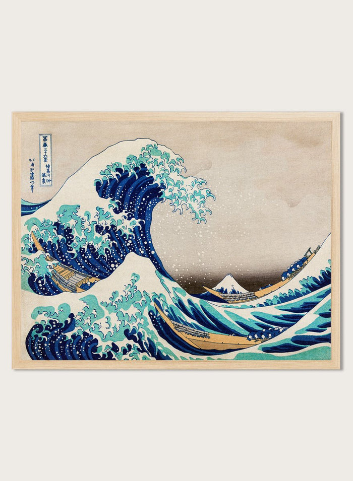 Katsushika Hokusai The Great Wave off Kanagawa Art Print_Sugar & Canvas_Katsushika Hokusai