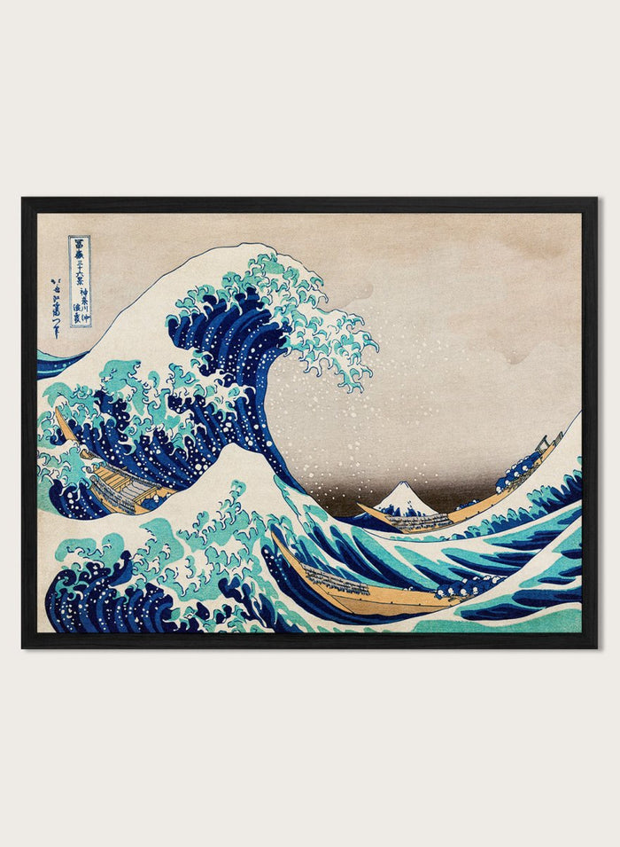 Katsushika Hokusai The Great Wave off Kanagawa Art Print_Sugar & Canvas_Katsushika Hokusai