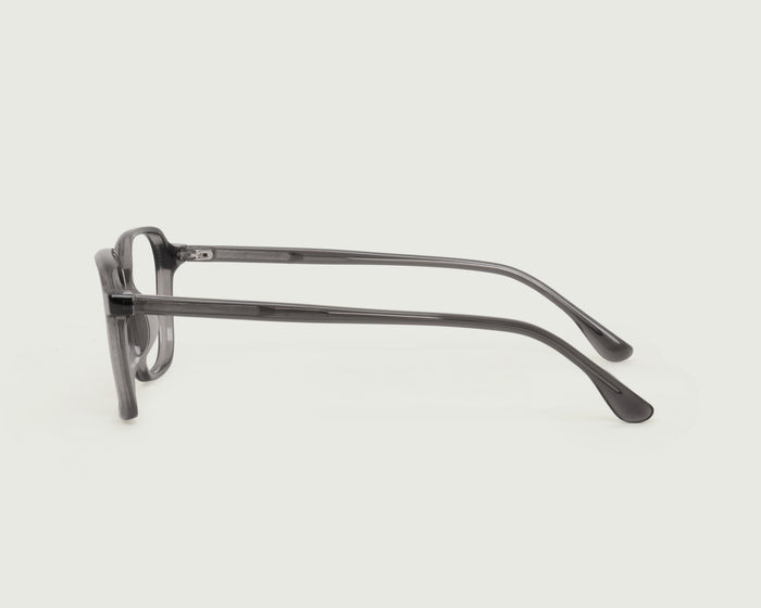 Ant::Kent Eyeglasses square Black acetate side