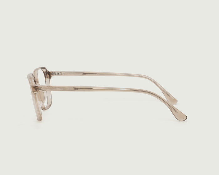 Sesame::Kent Eyeglasses square Brown acetate side