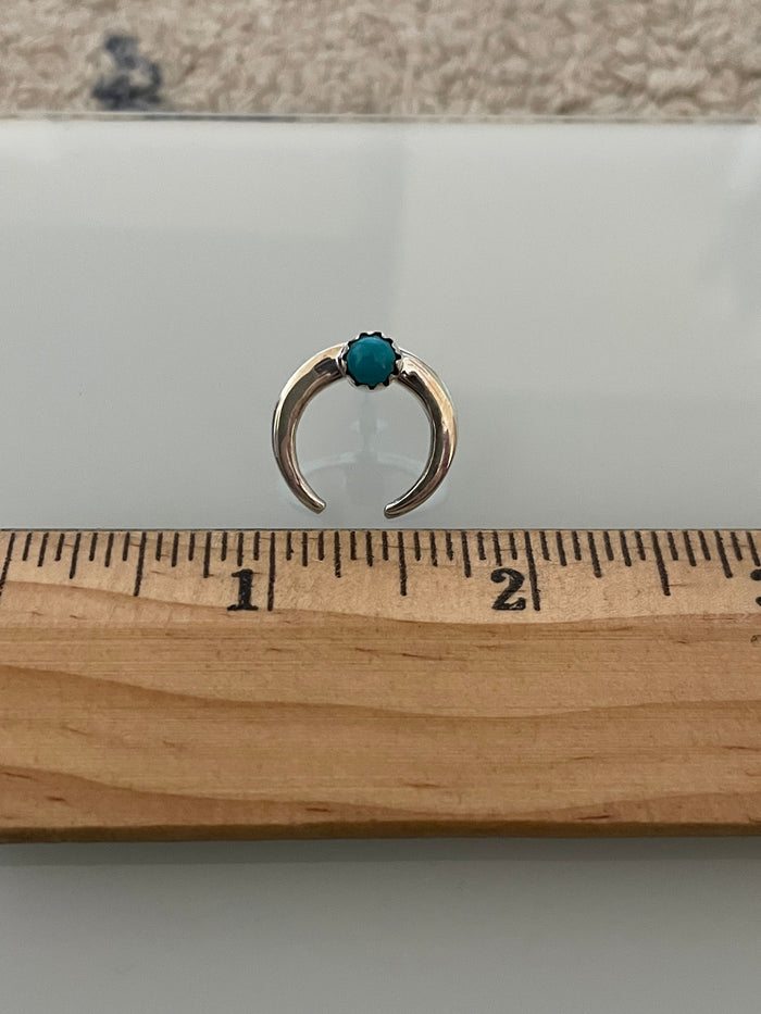 Kingman Turquoise Earrings | 925 Sterling Silver E392