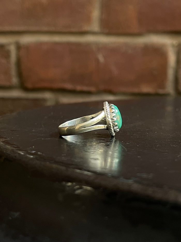 Kingman Turquoise Ring Size 7 | 925 Sterling Silver G562