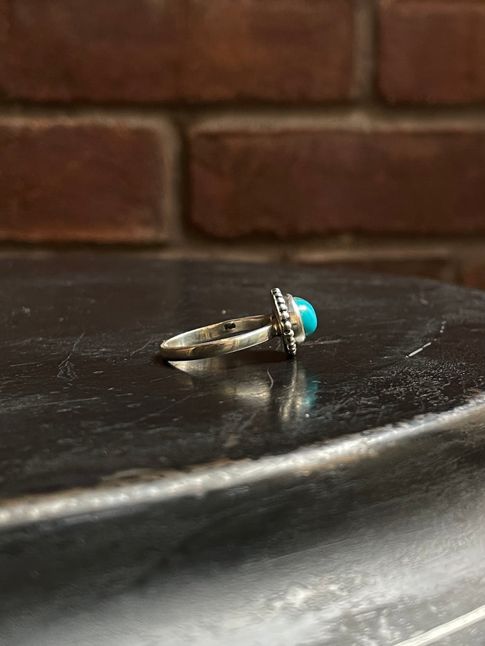 Kingman Turquoise Ring Size 9 | 925 Sterling Silver E739