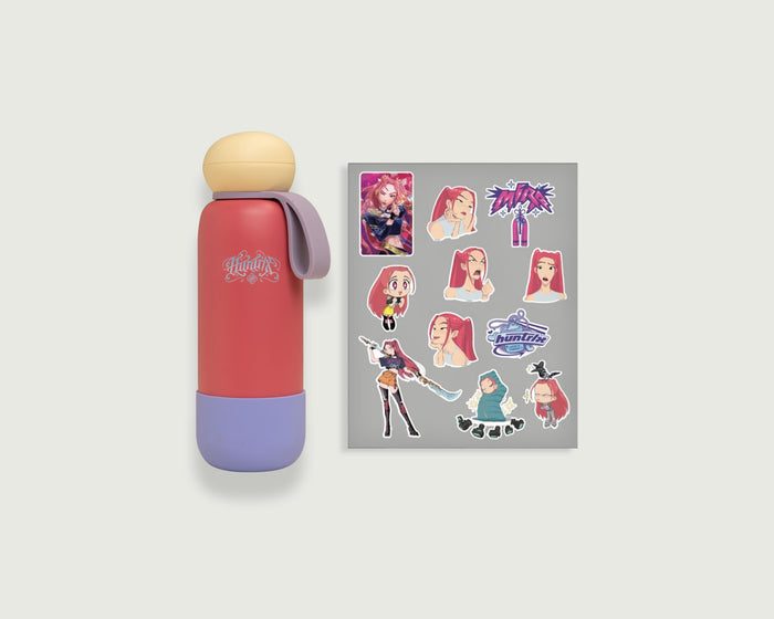 25oz-Mira-Flask::KPop Demon Hunters Ready-Made Flask   top