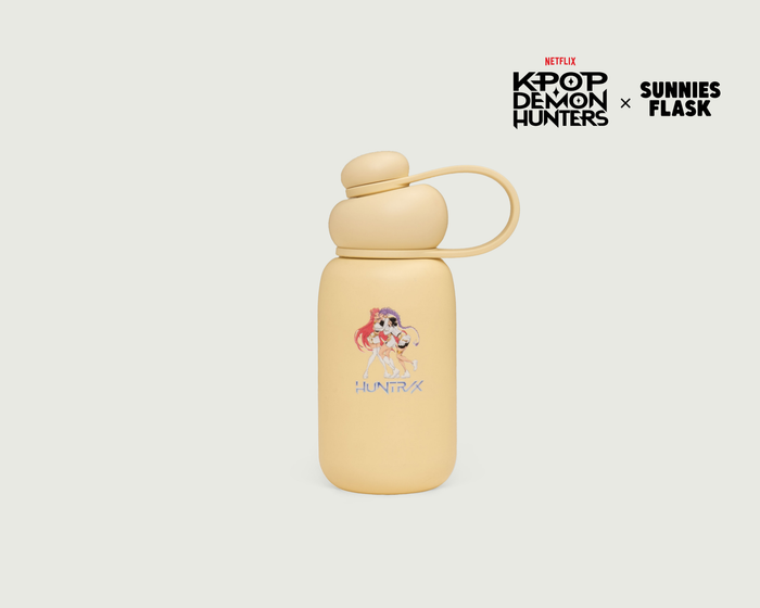16oz-Huntrix-Flask::KPop Demon Hunters Ready-Made Flask    front