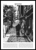 Kyoto Japan Black and White Travel Art Print_Sugar & Canvas_Sugar & Canvas