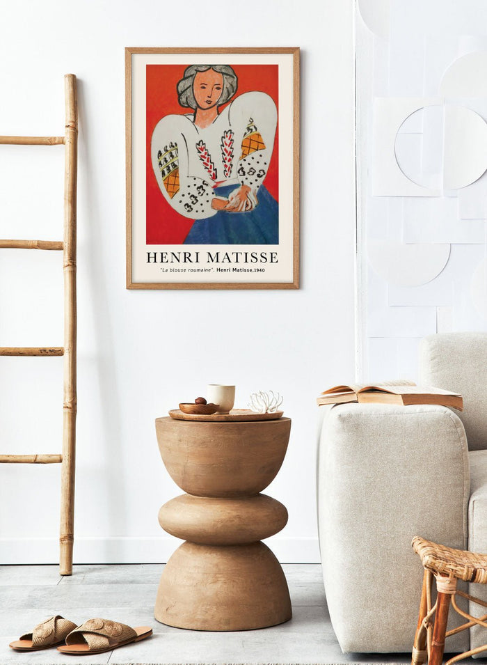 La Blouse Roumaine by Henri Matisse Print_Sugar & Canvas