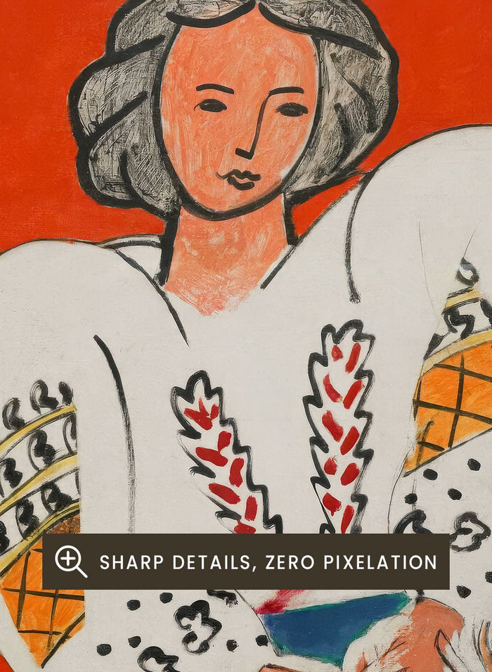 La Blouse Roumaine by Henri Matisse Print_Sugar & Canvas