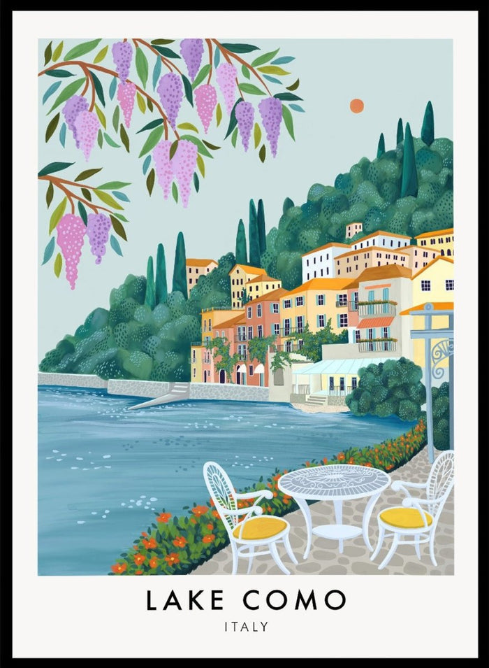 Lake Como Italy Art Print_Sugar & Canvas_Sugar & Canvas