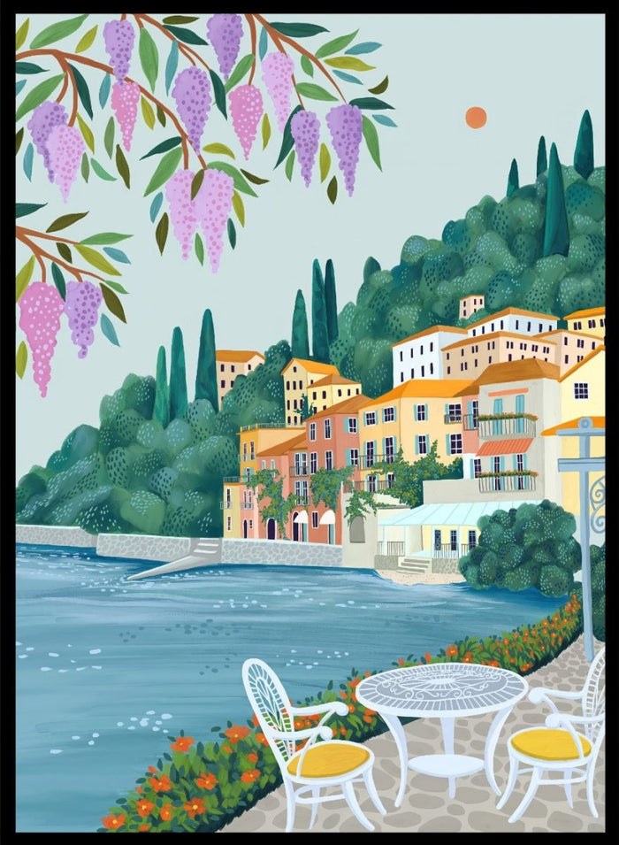 Lake Como Italy Art Print_Sugar & Canvas_Sugar & Canvas