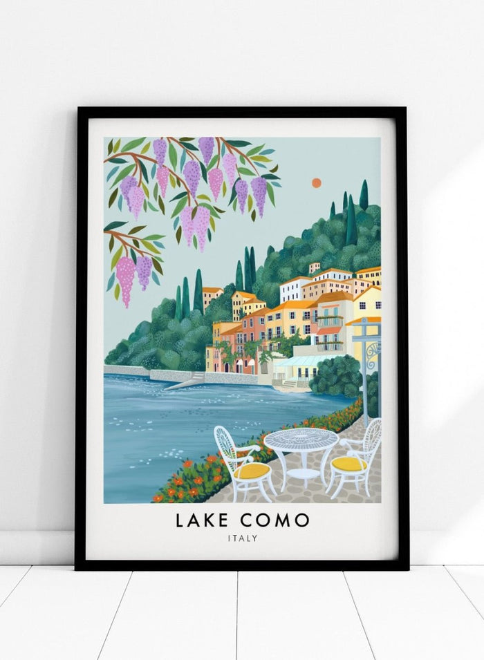 Lake Como Italy Art Print_Sugar & Canvas_Sugar & Canvas