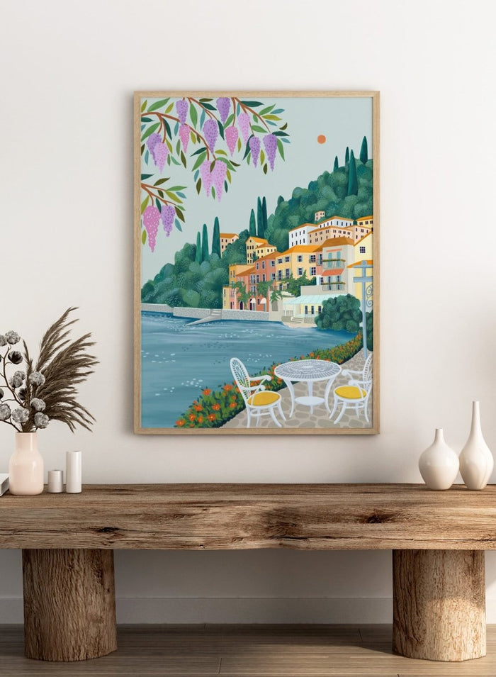 Lake Como Italy Art Print_Sugar & Canvas_Sugar & Canvas