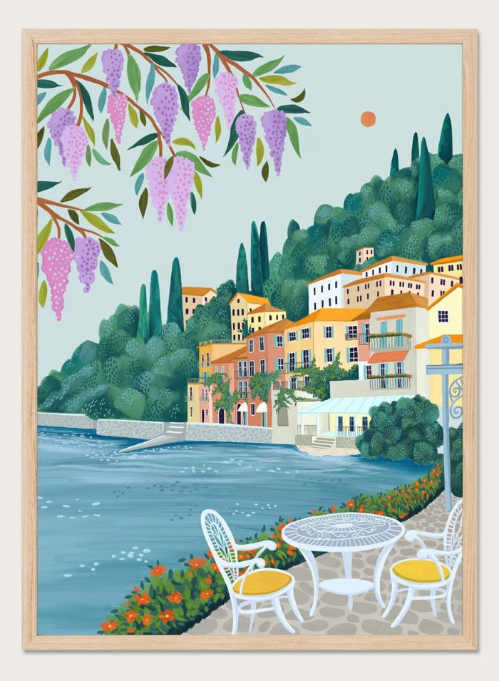 Lake Como Italy Art Print_Sugar & Canvas_Sugar & Canvas