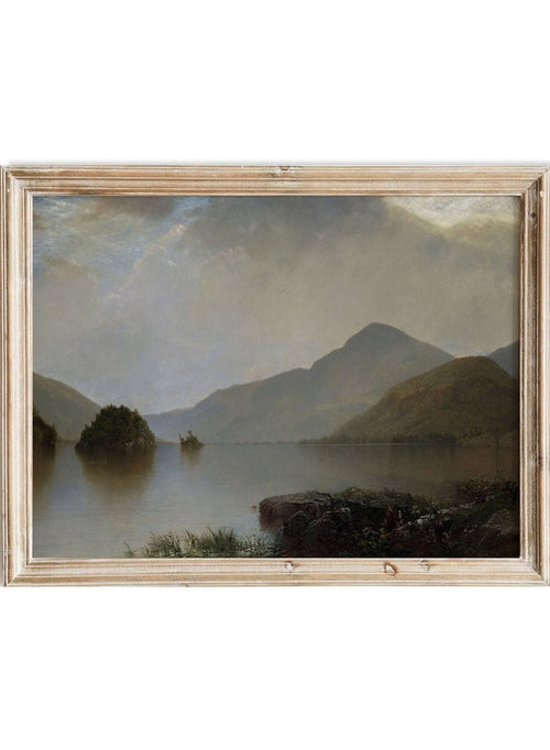 "Lake George" Art Print_Sugar & Canvas_John Frederick Kensett