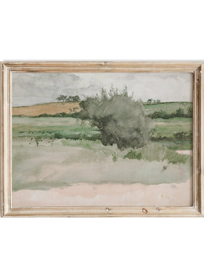 "Landscape" Art Print_Sugar & Canvas_Edwin Austin Abbey
