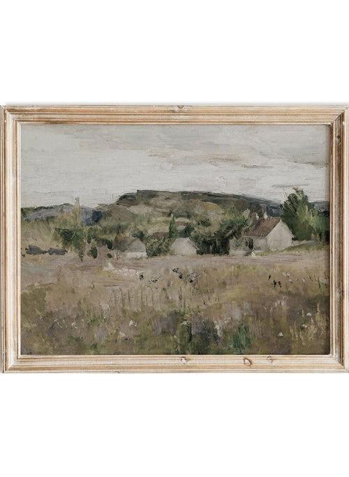 "Landscape from Bærum" Art Print_Sugar & Canvas_Harriet Backer