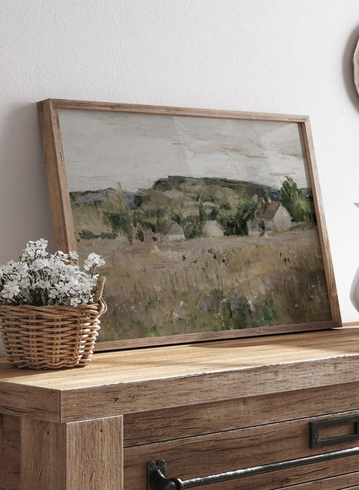 "Landscape from Bærum" Art Print_Sugar & Canvas_Harriet Backer