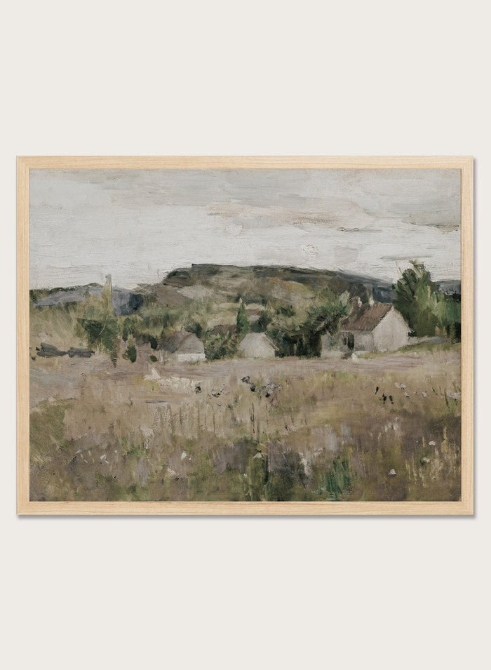 "Landscape from Bærum" Art Print_Sugar & Canvas_Harriet Backer