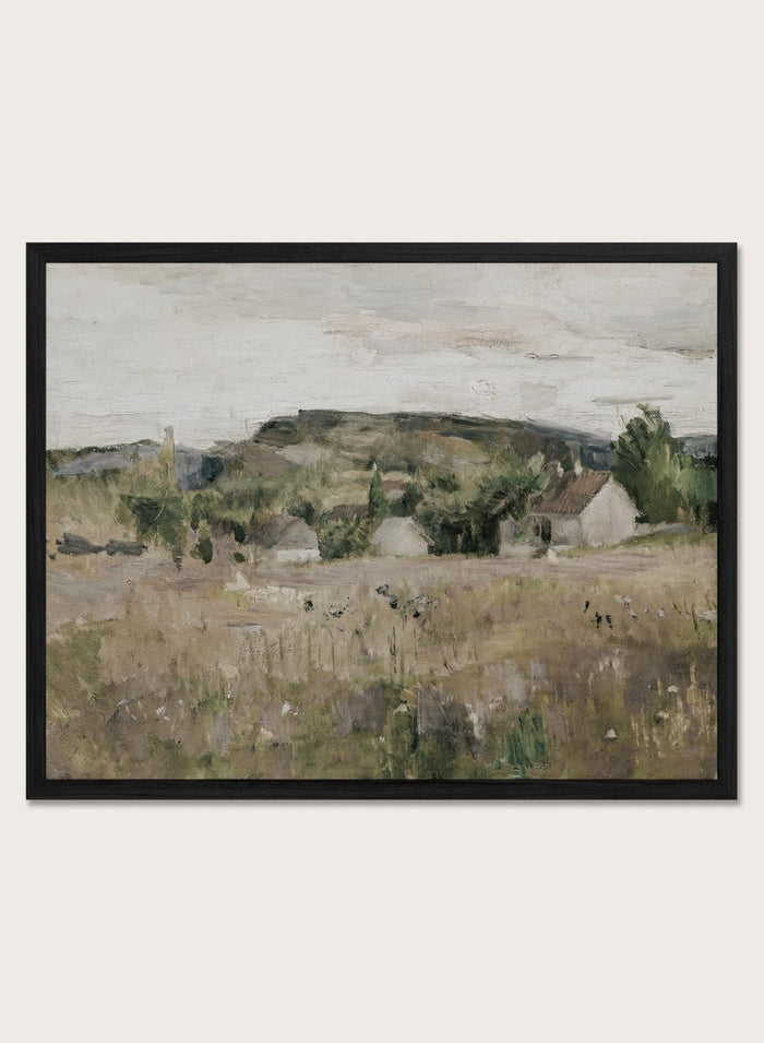 "Landscape from Bærum" Art Print_Sugar & Canvas_Harriet Backer