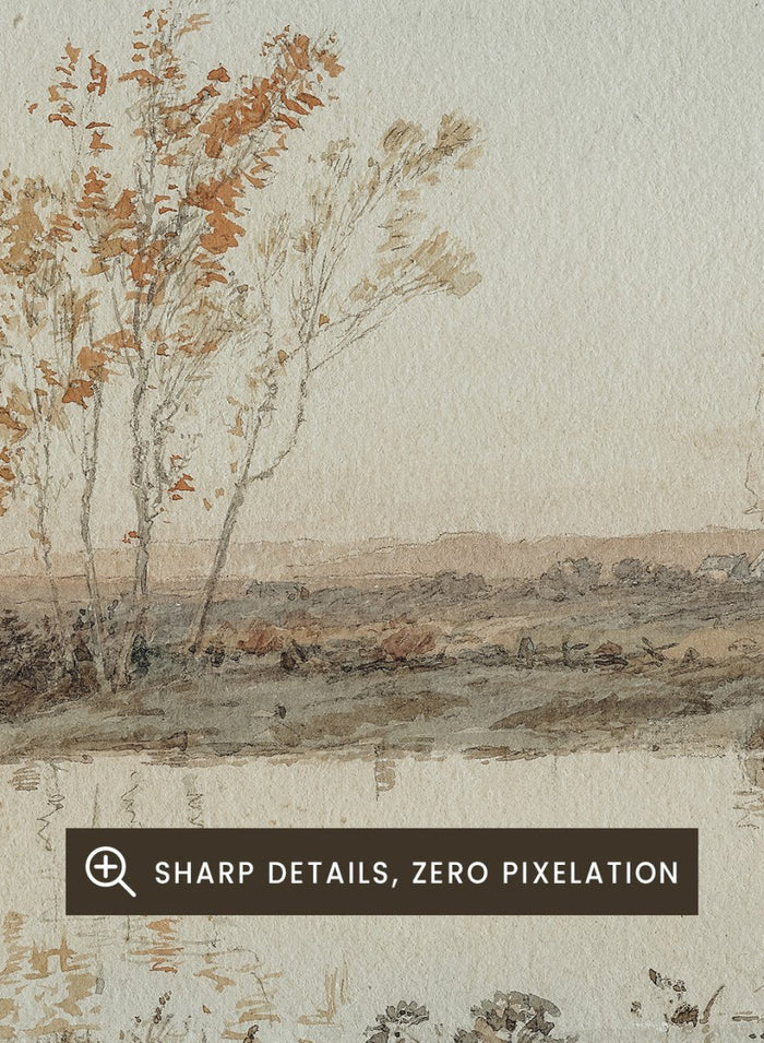 "Landscape (Hastings-on-Hudson)" Art Print_Sugar & Canvas_Jasper Francis Cropsey