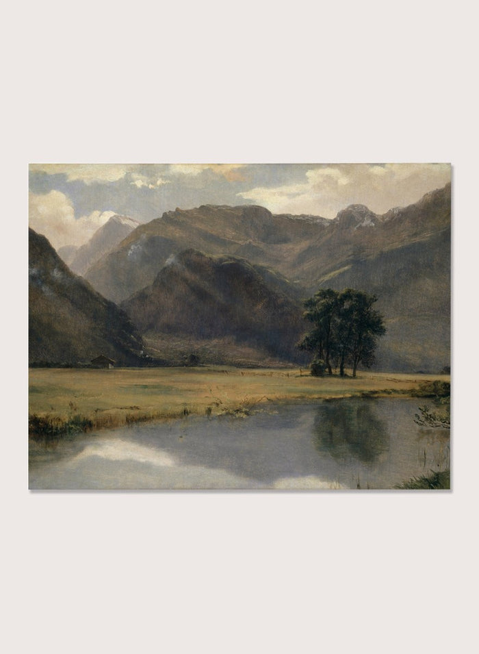 "Landscape in the Canton of Uri" Art Print_Sugar & Canvas_Alexandre Calame