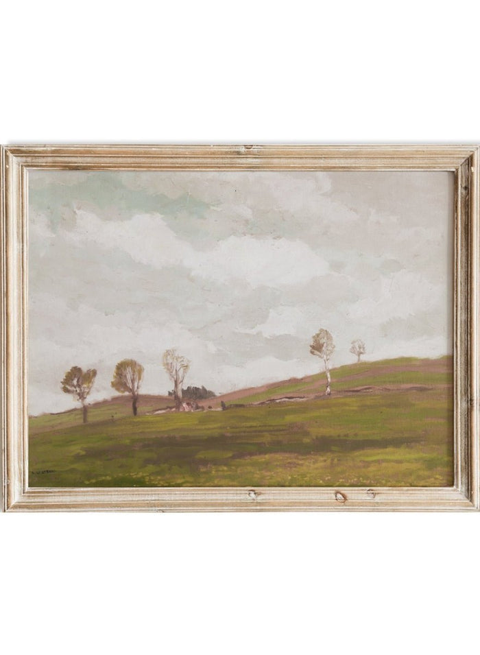 "Landscape in the Vicinity of Kameničky" Art Print_Sugar & Canvas_Gustav Macoun