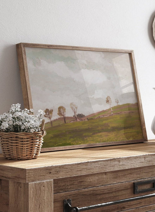 "Landscape in the Vicinity of Kameničky" Art Print_Sugar & Canvas_Gustav Macoun