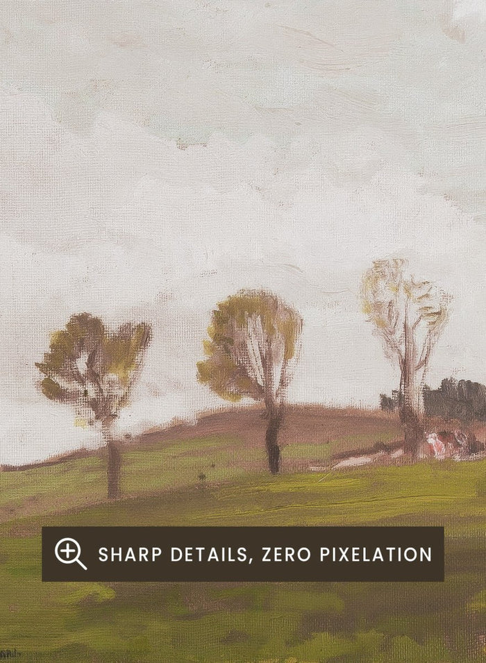 "Landscape in the Vicinity of Kameničky" Art Print_Sugar & Canvas_Gustav Macoun