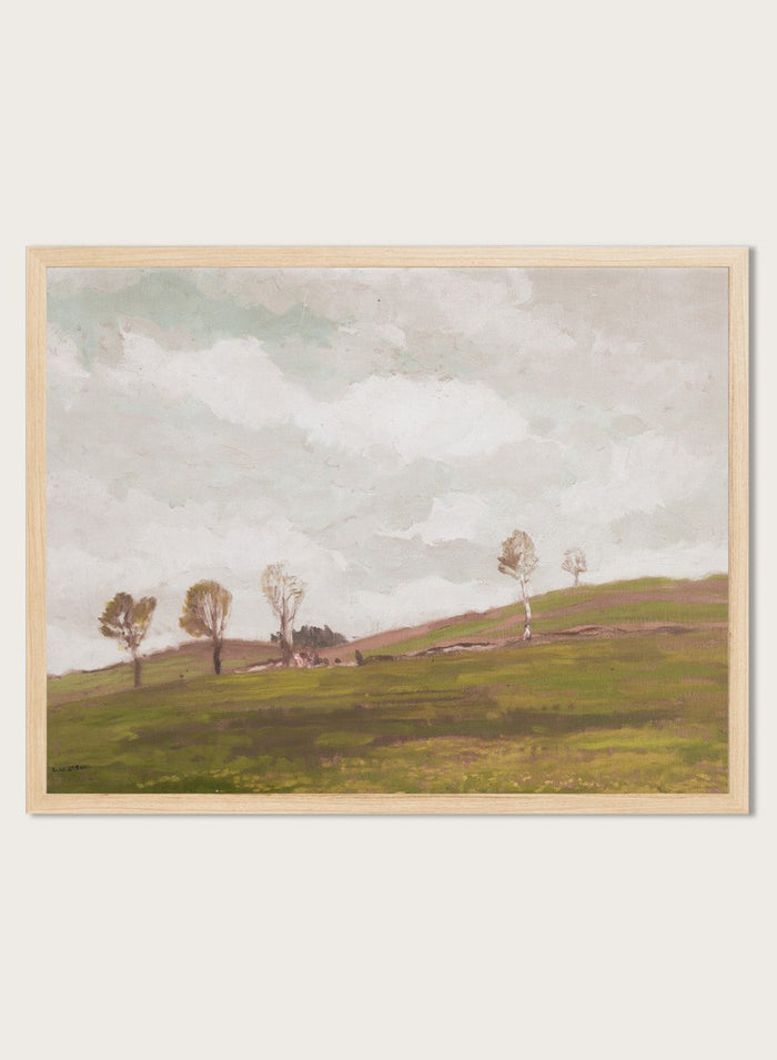 "Landscape in the Vicinity of Kameničky" Art Print_Sugar & Canvas_Gustav Macoun