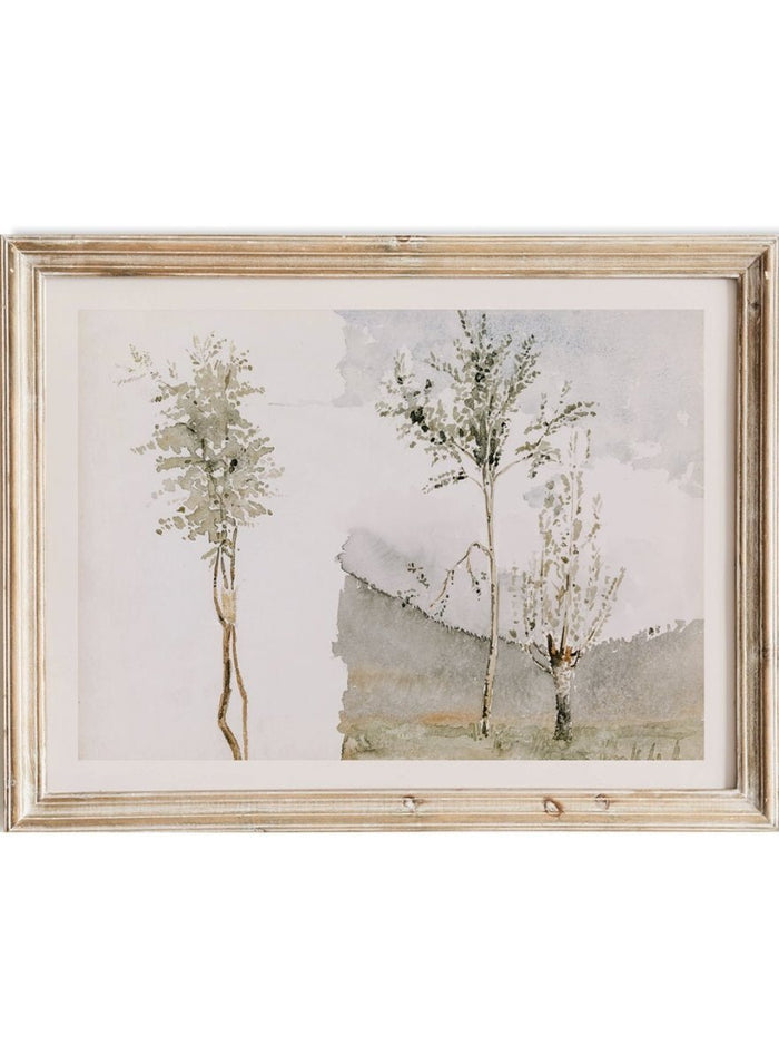 "Landscape Sketches" Art Print_Sugar & Canvas_Whitney Warren Jr.