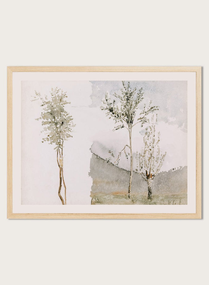 "Landscape Sketches" Art Print_Sugar & Canvas_Whitney Warren Jr.