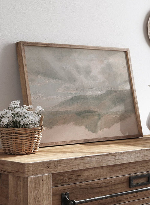 "Landscape Study with Clouds" Art Print_Sugar & Canvas_MET