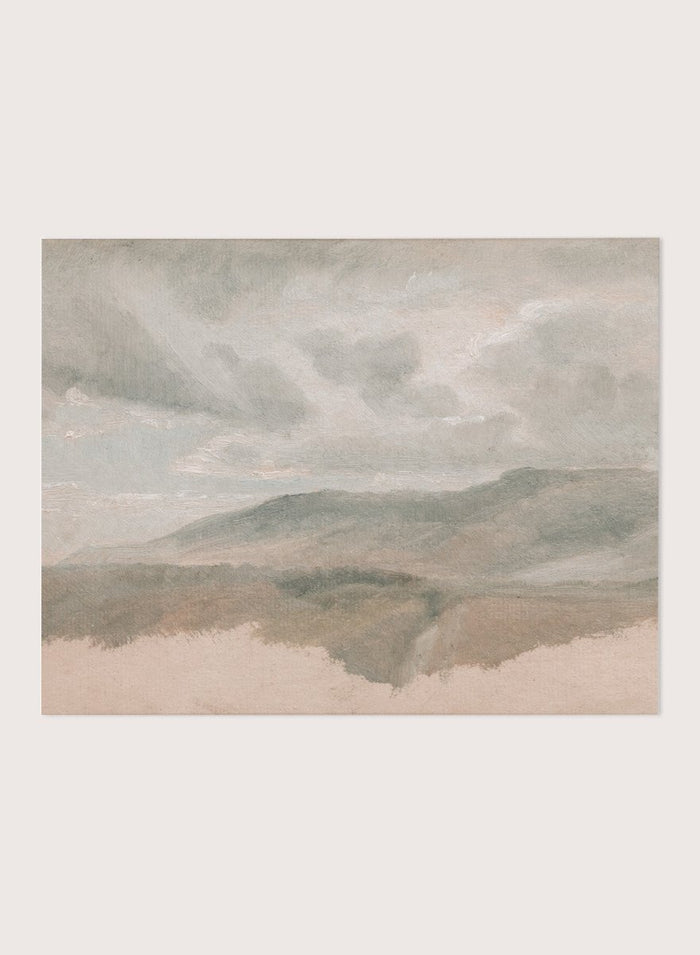"Landscape Study with Clouds" Art Print_Sugar & Canvas_MET