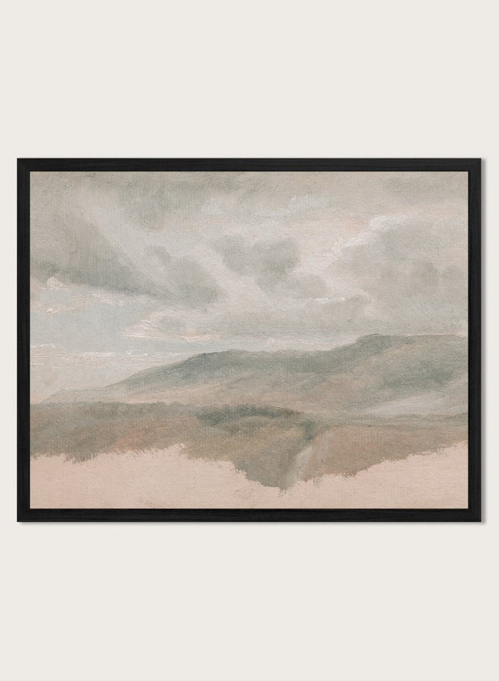 "Landscape Study with Clouds" Art Print_Sugar & Canvas_MET