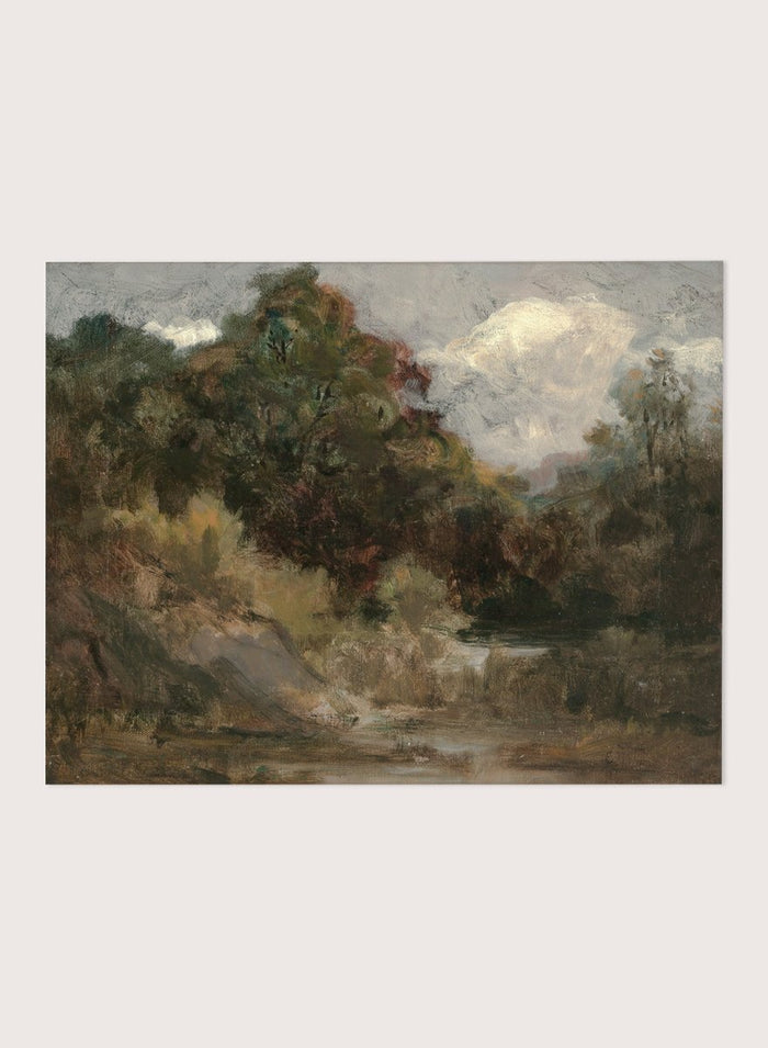 "Landscape (Trees)" Art Print_Sugar & Canvas_Edward Mitchell Bannister