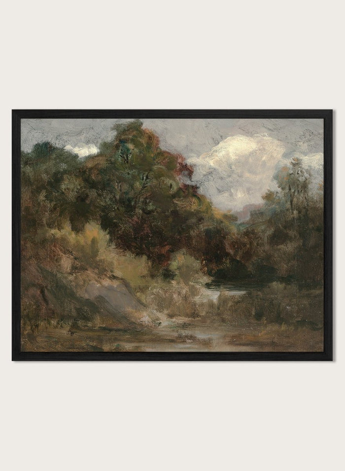 "Landscape (Trees)" Art Print_Sugar & Canvas_Edward Mitchell Bannister