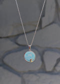 Larimar Pendant Necklace