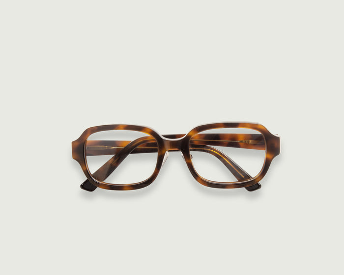 Dark Tort::Lark Eyeglasses rectangle tort acetate top