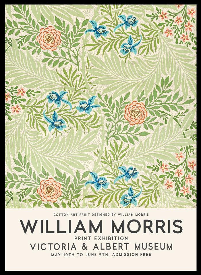Larkspur by William Morris Print_Sugar & Canvas
