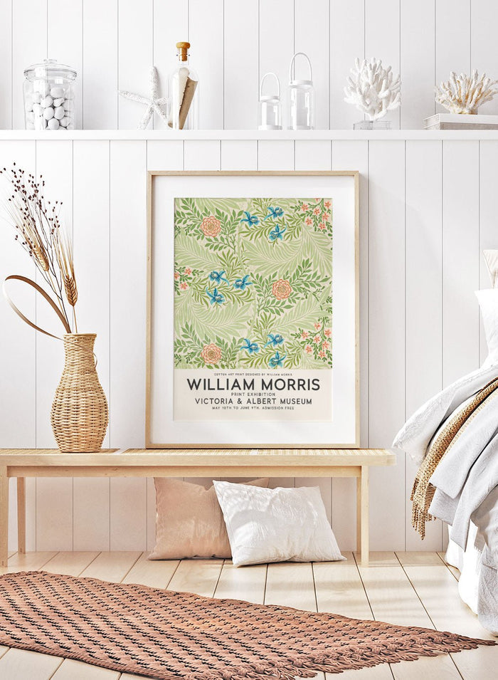 Larkspur by William Morris Print_Sugar & Canvas